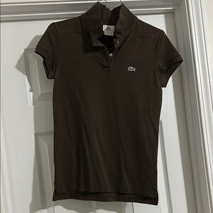 Lacoste Dark Brown Polo Shirt